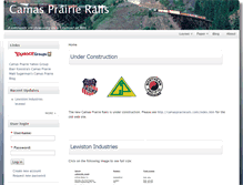 Tablet Screenshot of camasprairierails.com